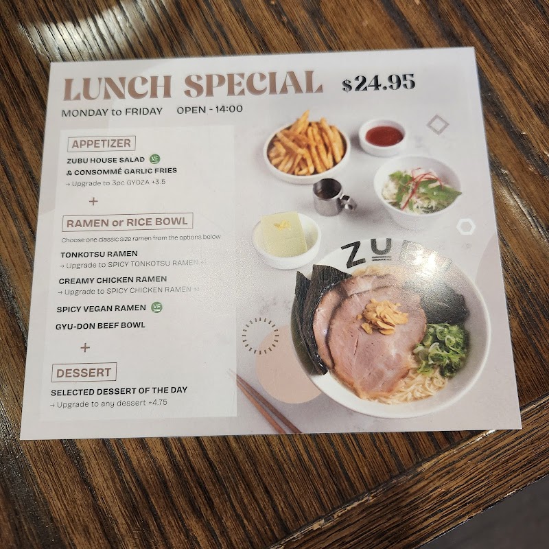 ZUBU Ramen – Metrotown photo 7