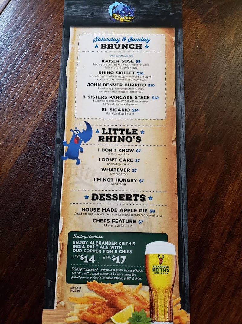 Blue Rhino Pub & Grill photo 3
